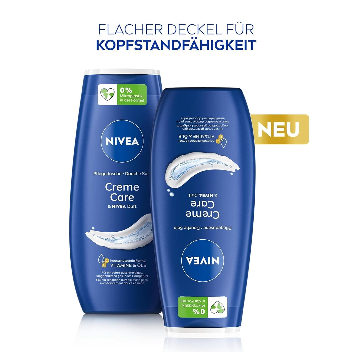 NIVEA Creme Care, żel pod prysznic z witaminami i olejkami eterycznymi, 250 ml Prysznic i kąpiel Naty Shop