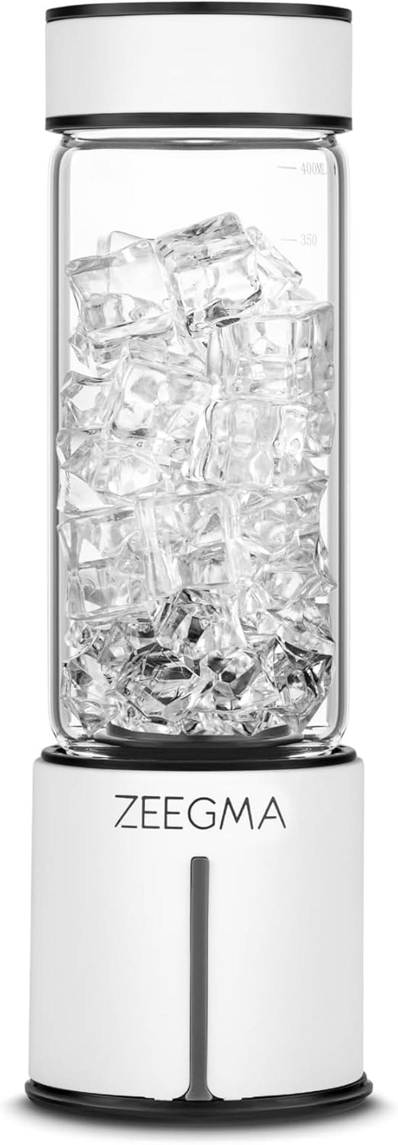 ZEEGMA Witamina GO Mikser do koktajli i koktajli 300 W, osobisty blender, mini-mikser 450 ml Mit 6 Klingen, 2 Geschwindigkeiten Akku 5000 Mah, 25 Anwendungen Pro Ladung Mother si Copilul Naty Shop