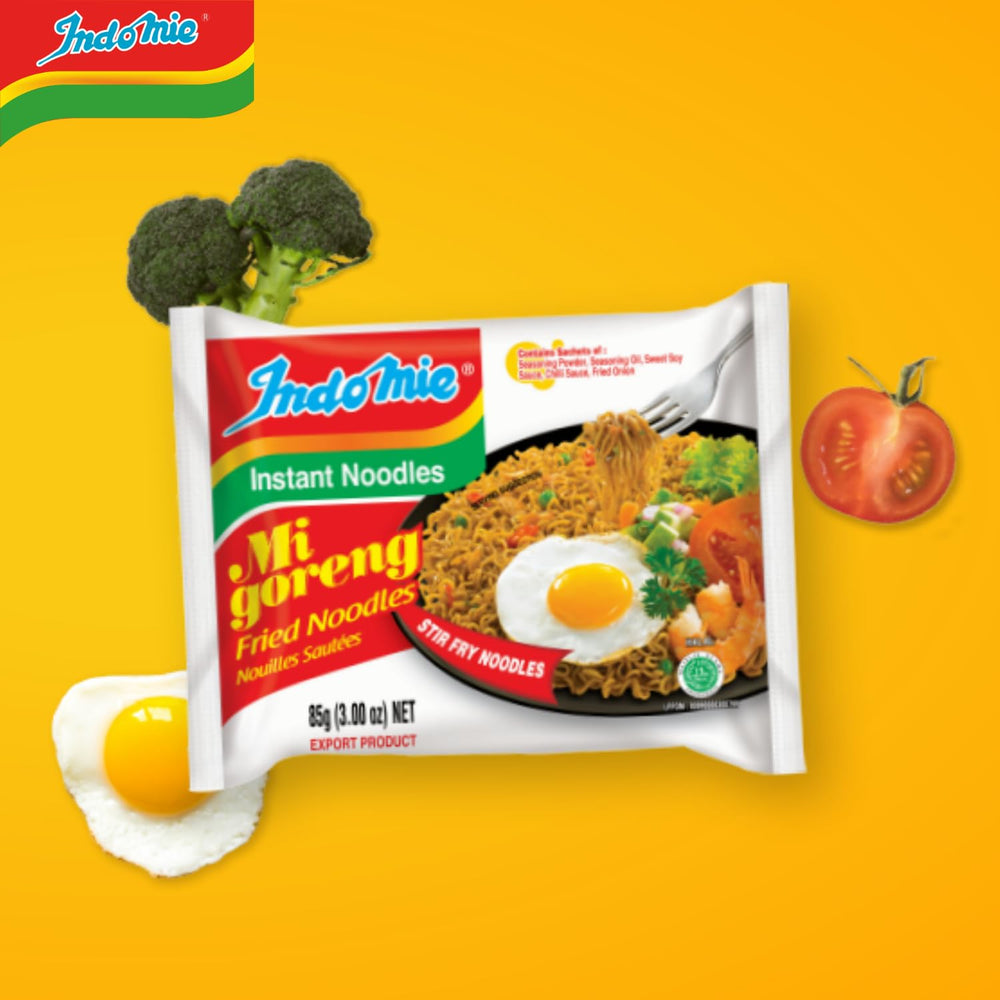 INDOMIE - Makaron błyskawiczny Mi Goreng - Opakowanie zbiorcze (40 x 80g)