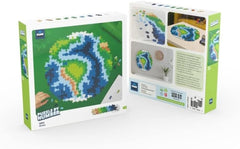 PLUS PLUS Puzzle z klocków Ziemia 800 szt. Globe, Erde