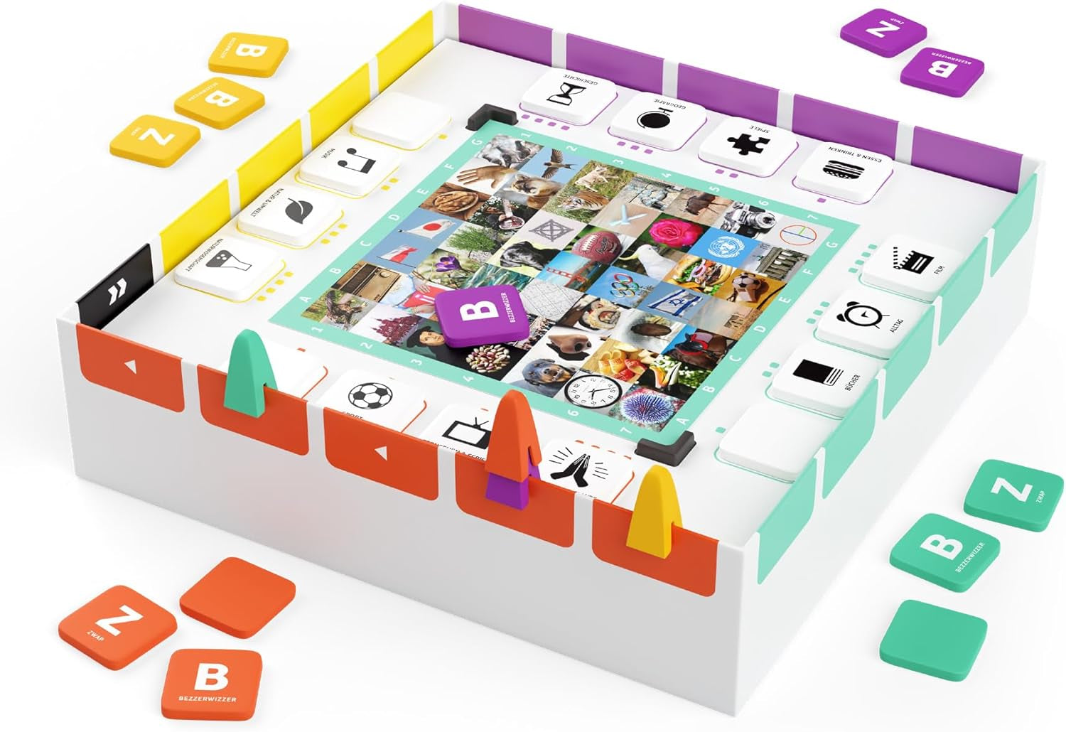 Bezzerwizzer Studio, BEZZERWIZZER Family, gra towarzyska, gra quizowa, 2+ graczy, wiek 10+, 45 minut, niemiecki