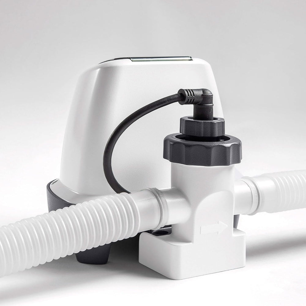 Intex 26662GS - Krystal Clear Salt Water System, generator soli i chloru, do pompy filtrującej 1136-3785 l/h, do małych basenów do 366 cm, tworzywo sztuczne, biały