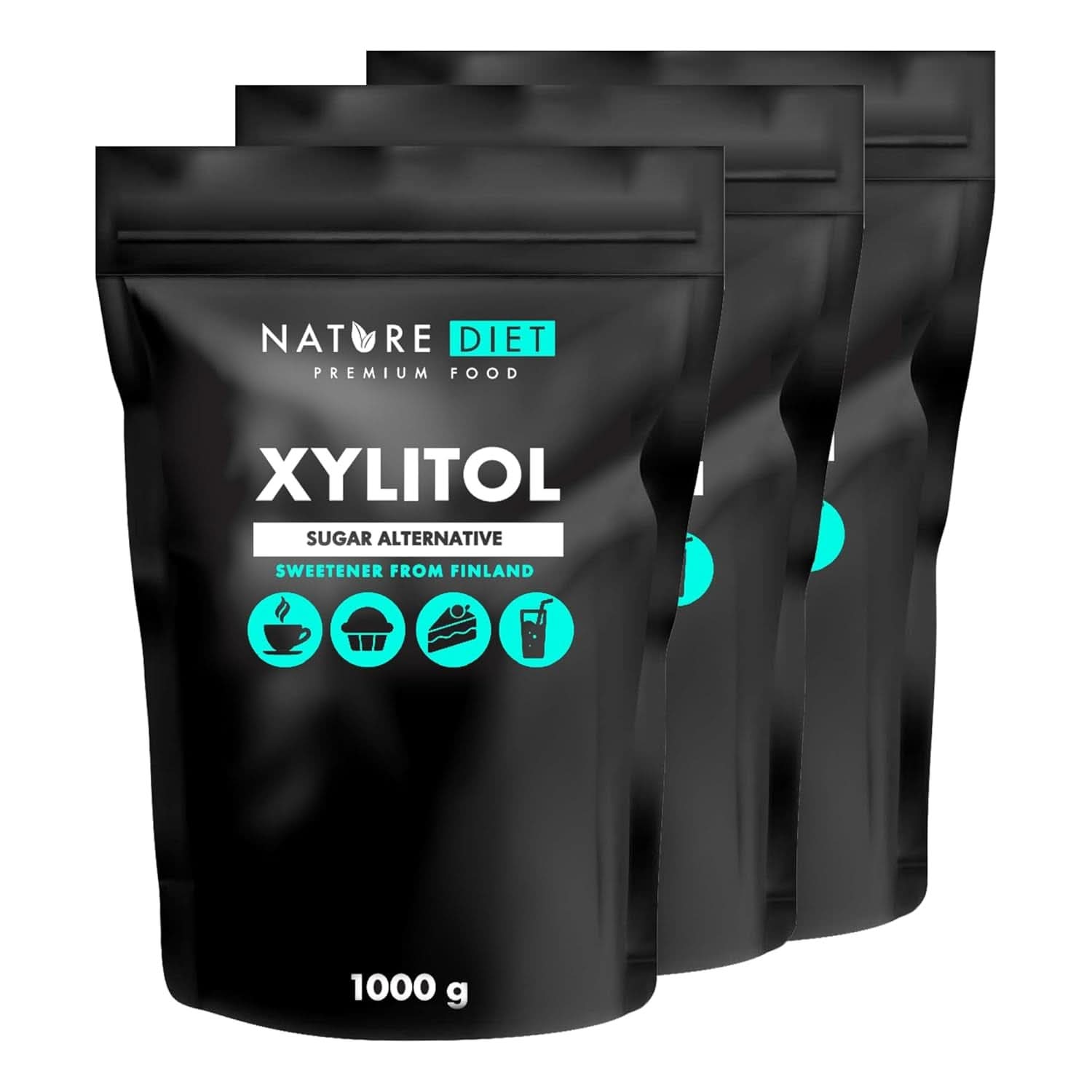 Nature Diet Ksylitol, 1 Kg Słodziki Naty Shop