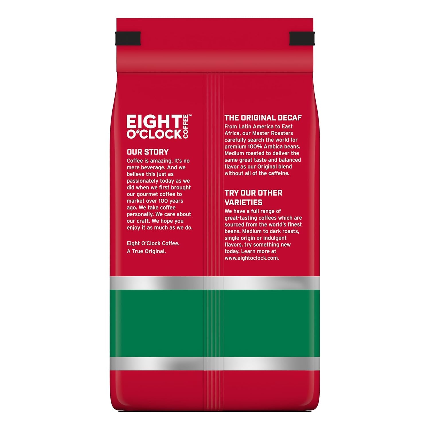 Coffee The Original Decaf, 600 ml (1 Stück) Medium Roast Whole Bean Decaffeinated Coffeinated Coffee, 100% Arabica