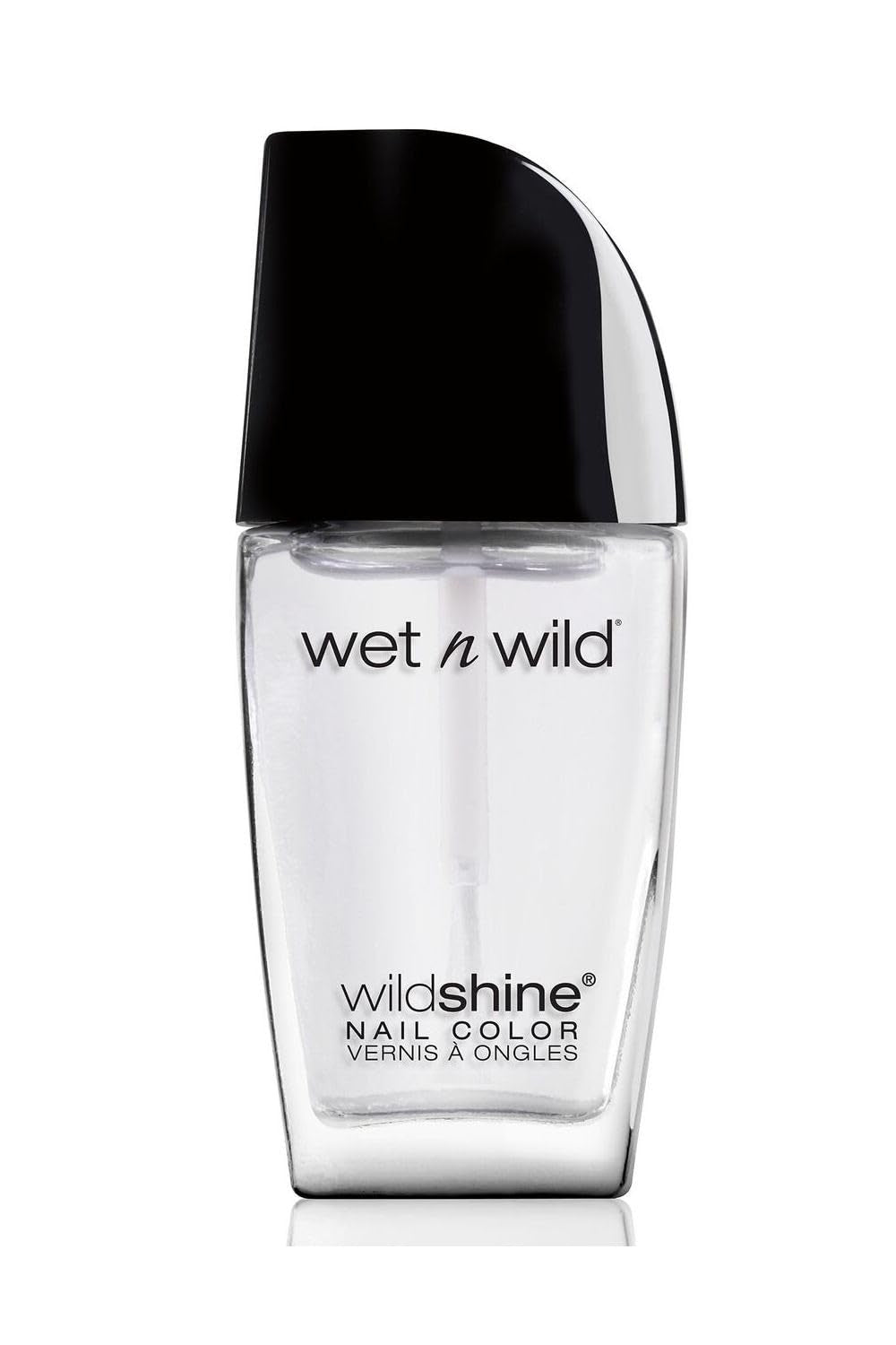 Wet n Wild, ojă Wild Shine, fără formaldehidă, toluen și ftalați, formulă de lungă durată care se usucă rapid, Gata de Cerere în Matriță