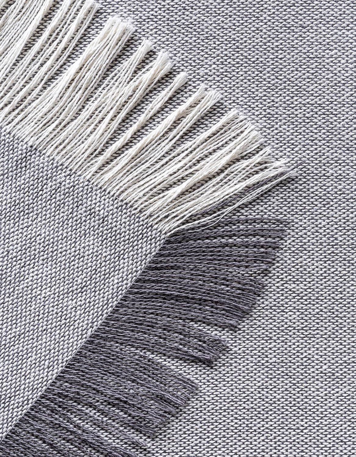 Wielofunkcyjna narzuta na łóżko, narzuta na łóżko, narzuta na łóżko, narzuta na sofę, Jarapas, jednolity kolor (180 X 260 cm, ciemnoszary). Łóżka i koce Besuche den Todocama-Store