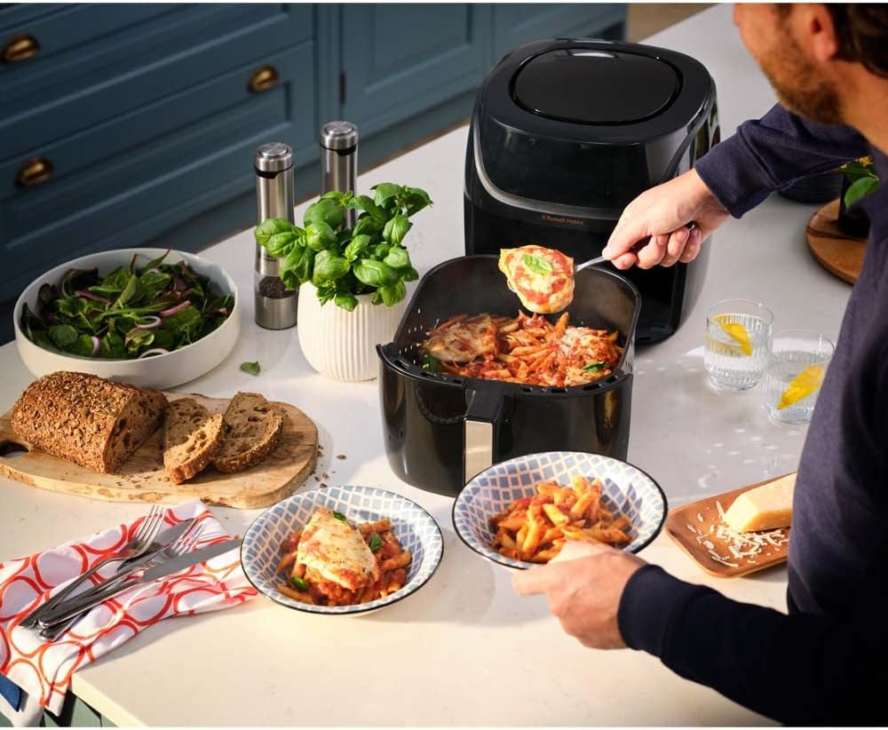 Russell Hobbs Air Fryer L 4L Rapid Airfryer, 7 funkcji gotowania, 10 programów Sprzęt AGD Naty Shop