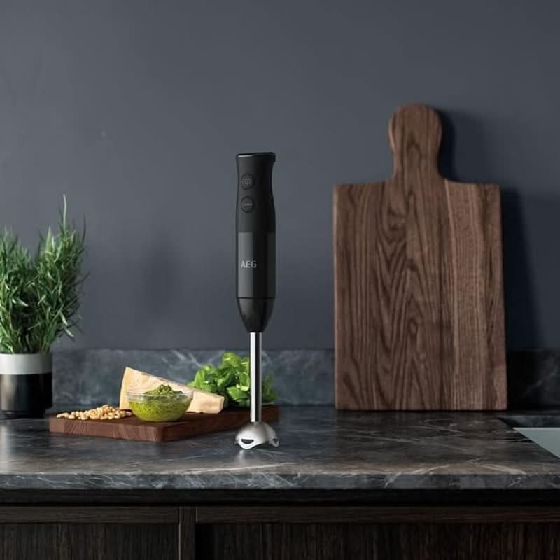 Mikser ręczny AEG HB4-1-4GG / 2 ostrza ze stali nierdzewnej w komplecie. Sklep Naty z Matką i Dzieckiem