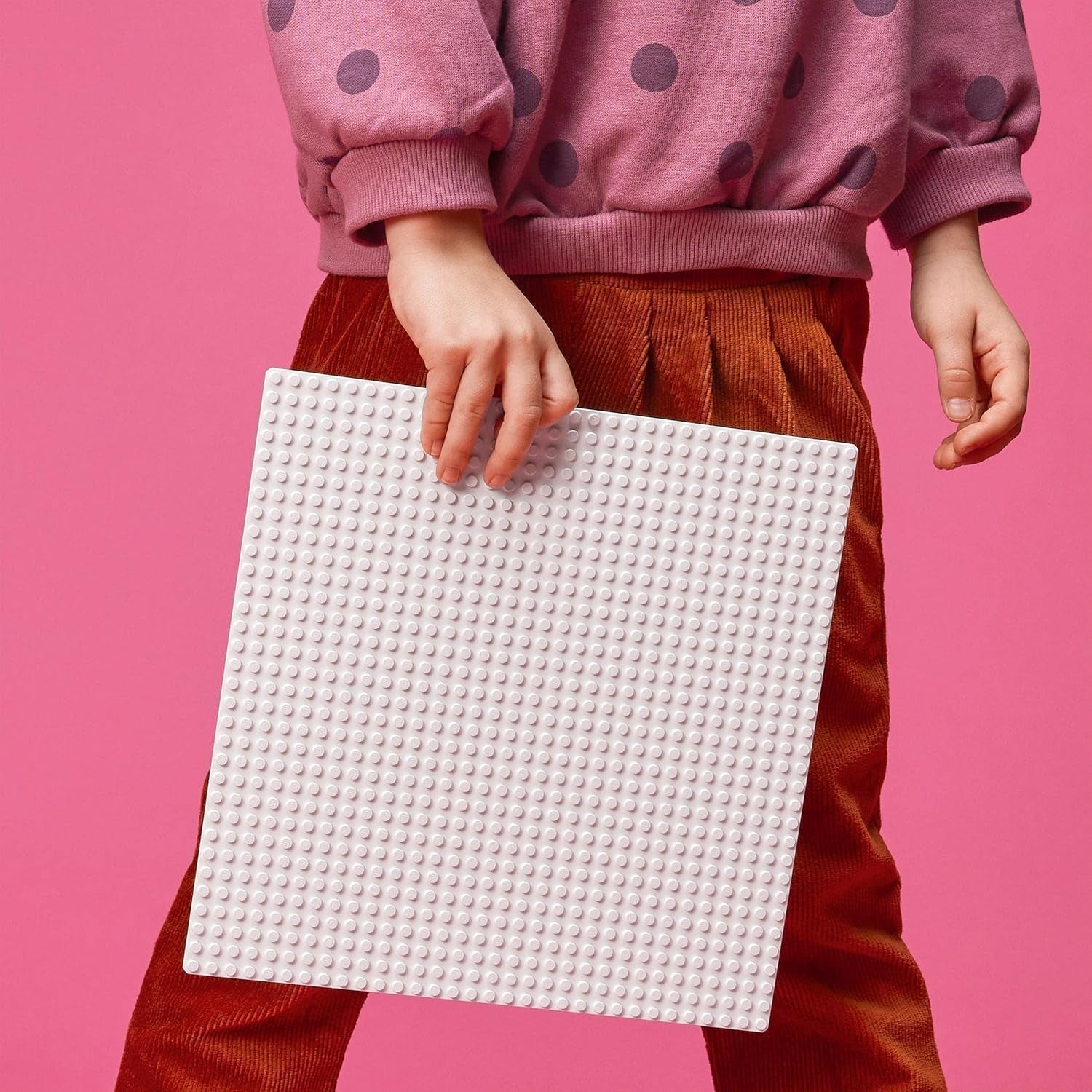 LEGO 11026 Klasyczne białe kwadratowe klocki konstrukcyjne z wcięciami 32X32 jako zestawy podstawowe Zabawki do budowania Zestawy do budowania Besuche den LEGO-Store