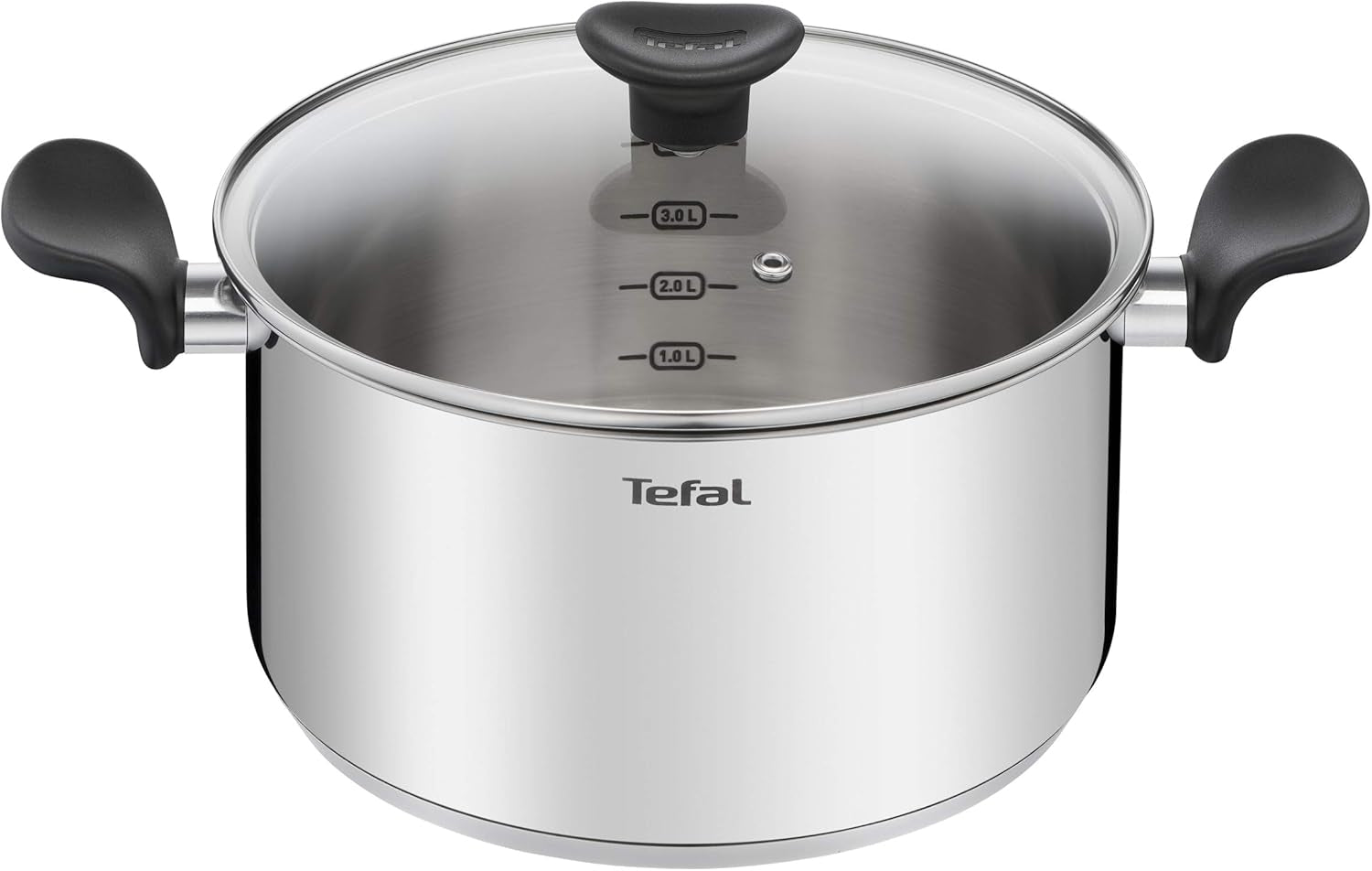 Tefal Patelnia główna 20 cm, stal nierdzewna Z powłoką nieprzywierającą Garnki i patelnie Naty Shop Garnek ze stali nierdzewnej 5 litrów