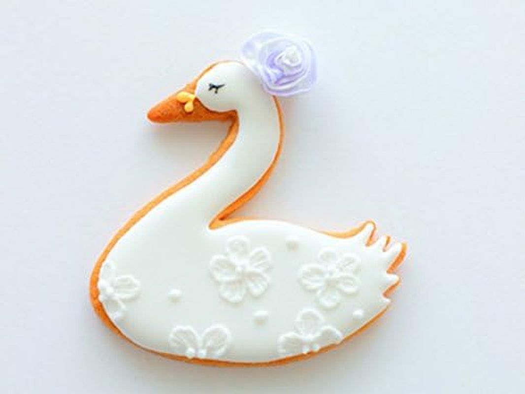 Formă de biscuiți Städter Swan 6,5 cm Oțel inoxidabil, Argintiu