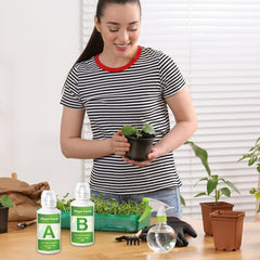 kawałki nawozu do roślin hydroponicznych, składniki odżywcze dla roślin hydroponicznych, nawóz hydroponiczny, roztwór składników odżywczych dla roślin hydroponicznych, nawozy hydroponiczne A i B