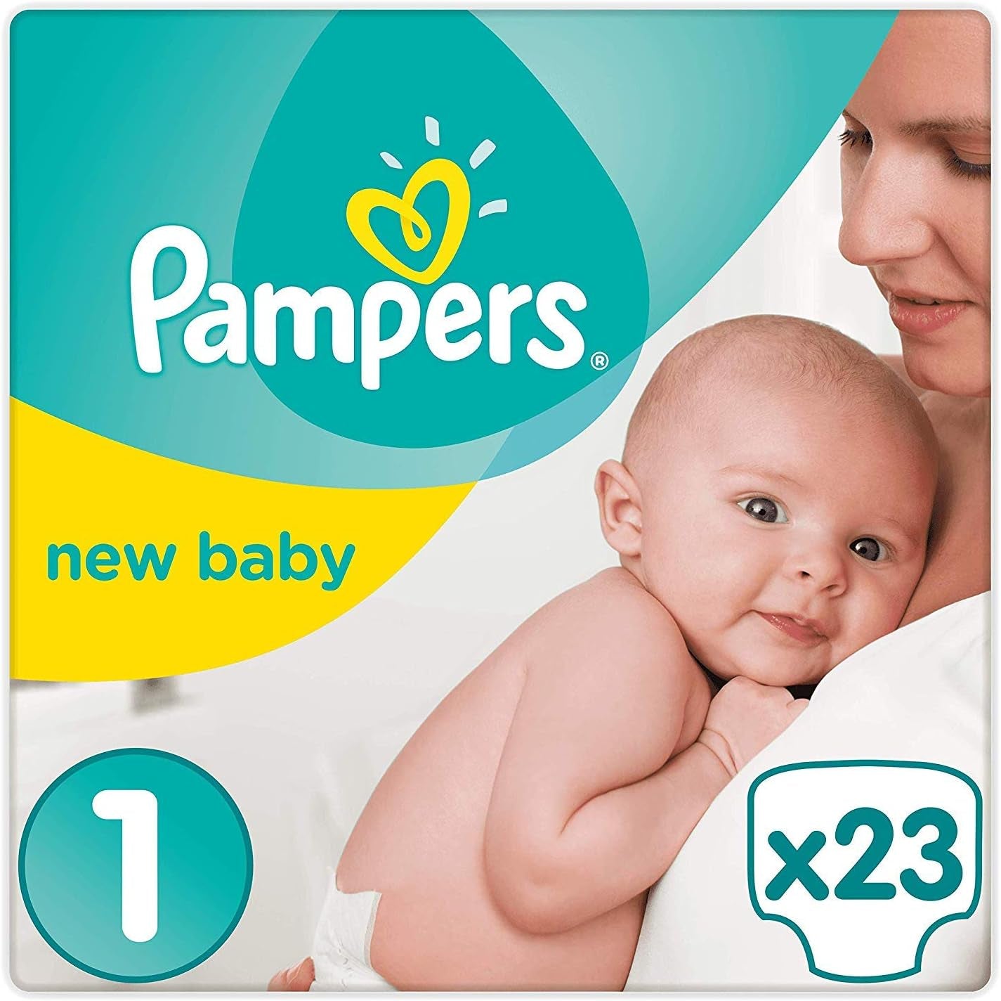 Pampers Premium Protection New Baby pieluchy, rozmiar 1 (noworodek), 22 sztuki