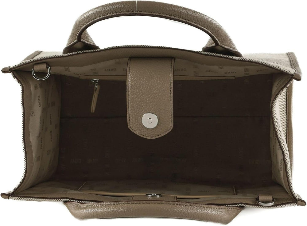 Femeile DKNY Carol Medium Book Tote, Natural Multi Genti Femei Naty Shop