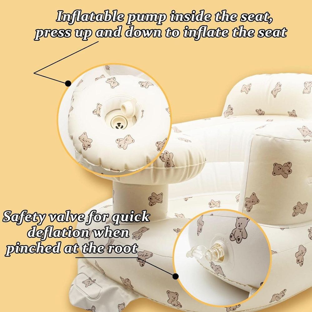 Dmuchane siedzisko dla niemowląt Jdblissful od 3 do 36 miesiąca Matka i Dziecko Naty Shop