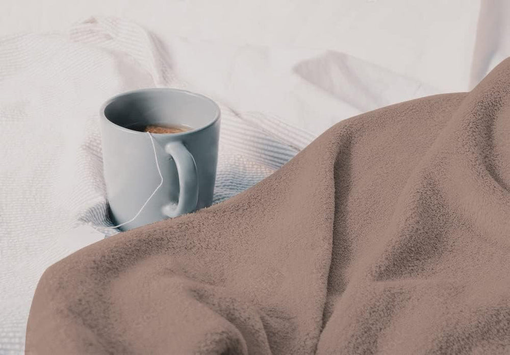 Miękki koc | Krata | Miękki dotyk | 130 x 160 cm | Kołdry i kołdry pudrowe Naty Shop