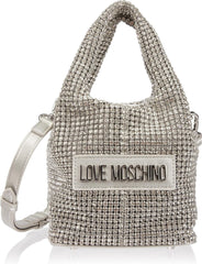 Geantă de mână Love Moschino pentru femei Jc4044pp1h, 26X14X14 Genti Femei Naty Shop Argento