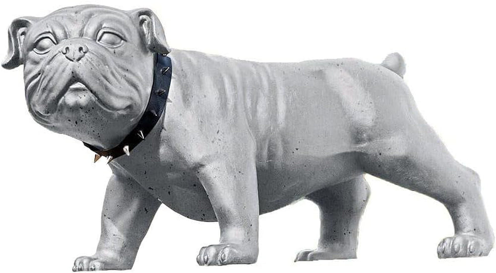 GILDE Decorațiune Figurină Cuplu Inimă Balon - Îndrăgostiți pe bancă cu inimă balon cadou decorare nunta - Culori: Alb Bronz Gri - Înălțime 24,5 cm Statuete si sculpturi Naty Shop Gri Înălțime 38,5 cm