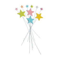 Zestaw 10 jadalnych dekoracji, Gwiazdki