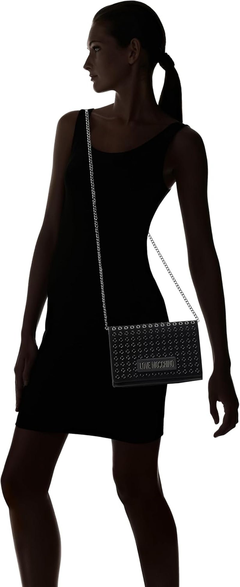 Love Moschino Geantă de umăr Negru O dimensiune Genti Femei Naty Shop