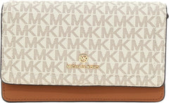 Michael Kors Jet Set Charm telefon mic Crossbody Genti Femei Naty Shop Vanilie/Acrn O mărime se potrivește tuturor