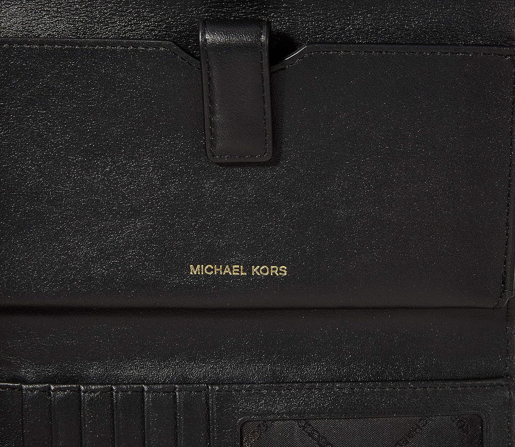 Michael Kors Money Pieces, titular card de credit pentru femei, Marrón (Luggage), 2.5x9.5x11.4 cm (L x Î L) Portofel Femei Naty Shop
