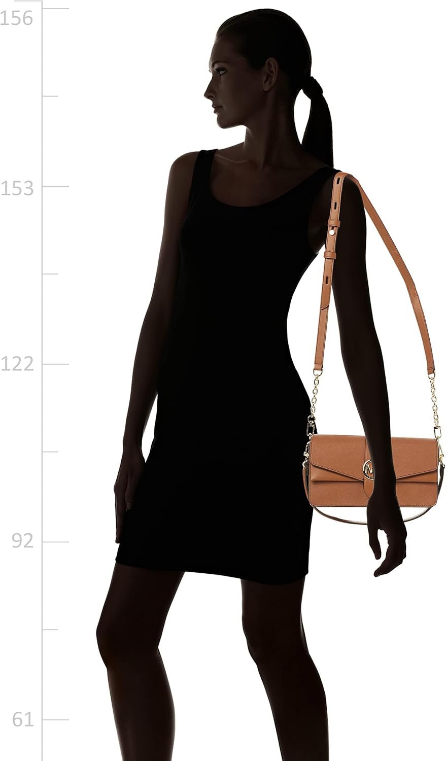 Michael Kors Women Greenwich Medium Saffiano Geantă din piele, Luggage Genti Femei Naty Shop