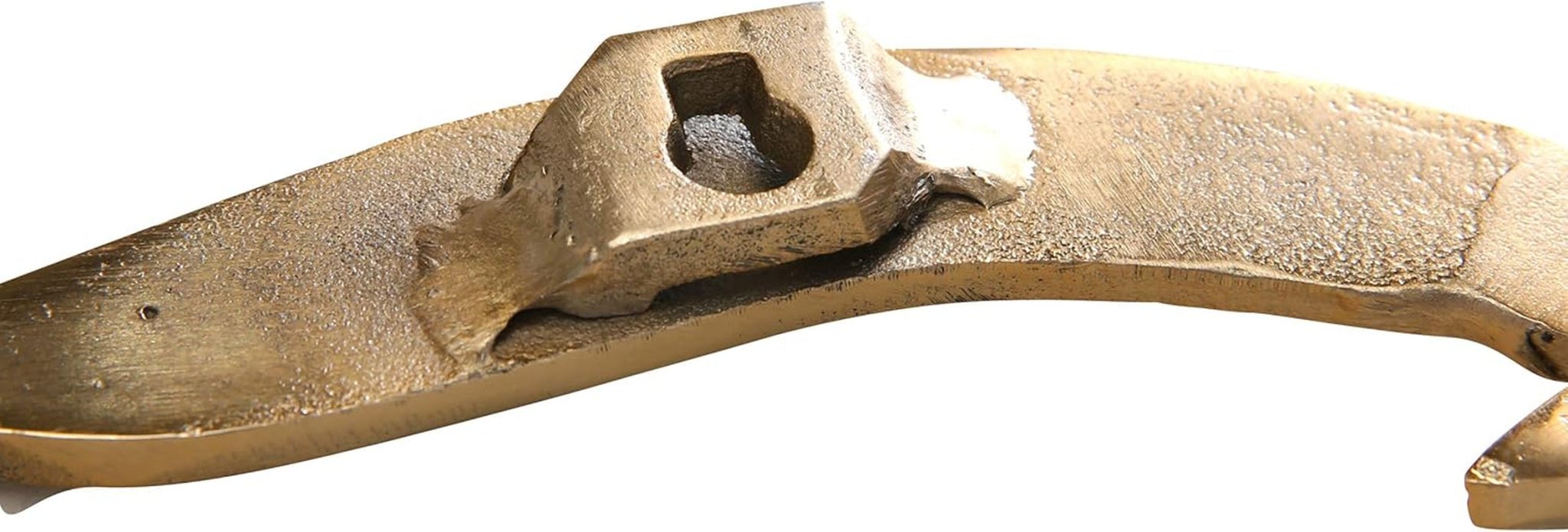 Obiect de perete Birdy (auriu, decorațiuni de perete din metal, motiv maritim, perete mural pentru hol / living / sufragerie) 1011623 Statuete si sculpturi Naty Shop