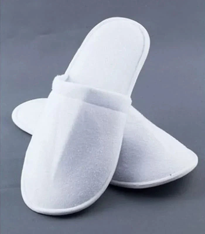 Papuci Hotelieri – Tip Închis, din frotir Cosmetica Hoteliera Naty Shop