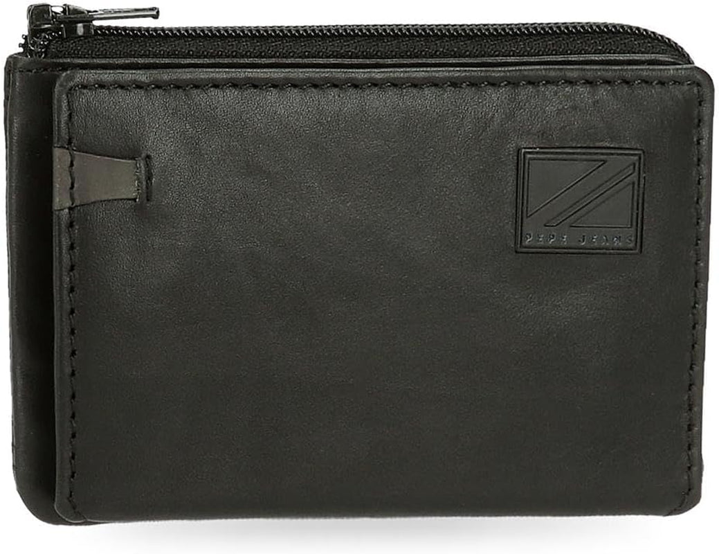 Pepe Jeans Marshal titular de card, titular de card Portofel Barbati Naty Shop Negru