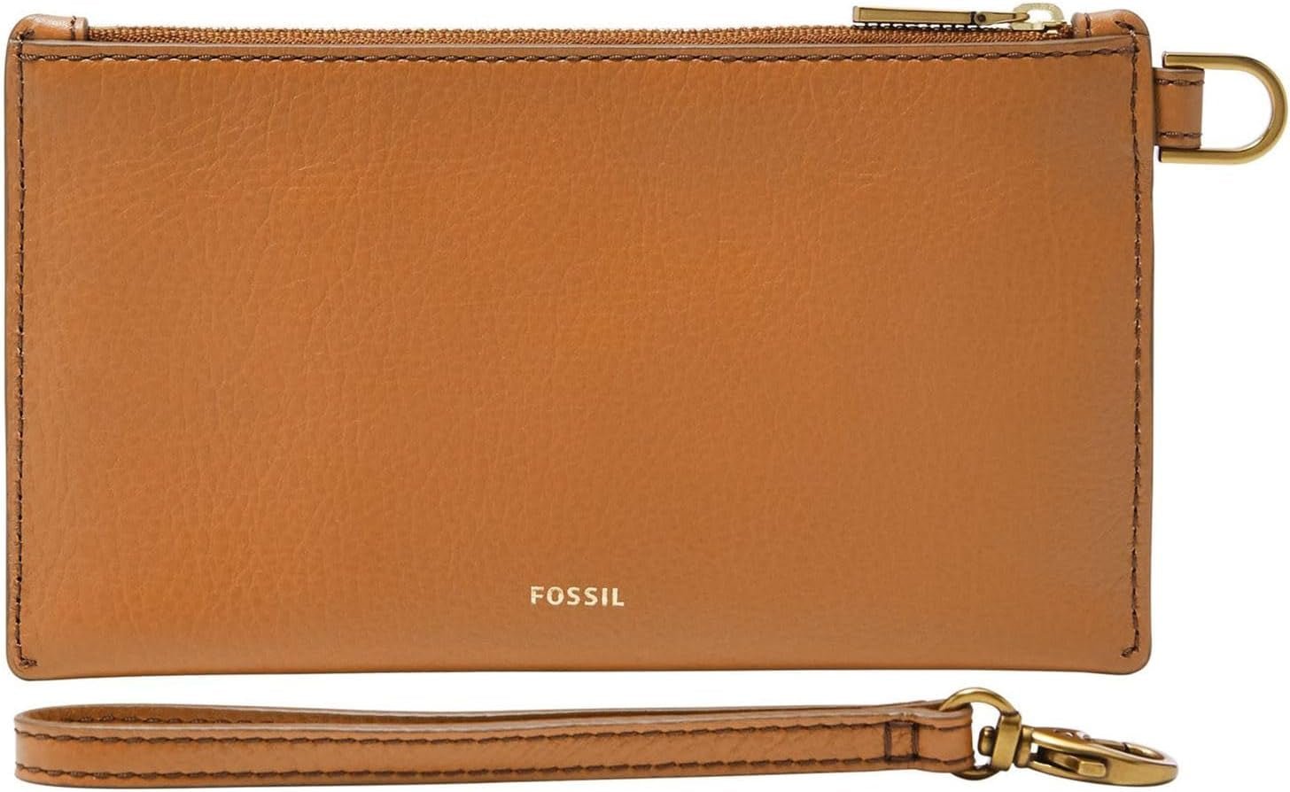 Portofel Fossil din piele sau poliester pentru femei Portofel Femei Naty Shop Maro deschis