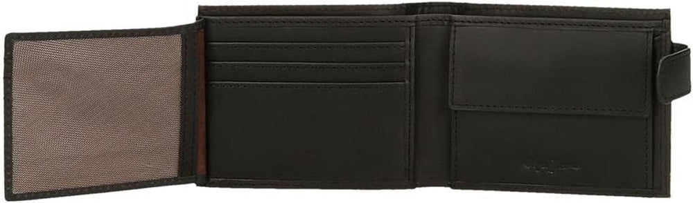 Portofel orizontal Pepe Jeans Hilltop cu închidere clic, unic Portofel Barbati Naty Shop