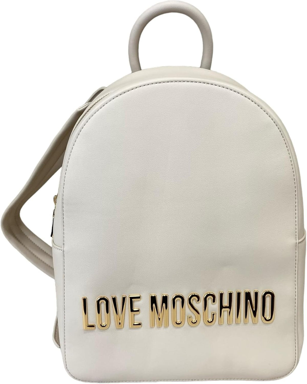 Rucsac de umăr pentru femei marca Love Moschino, model JC4193PP1IKD0, fabricat din piele sintetică Genti Femei Naty Shop Alb