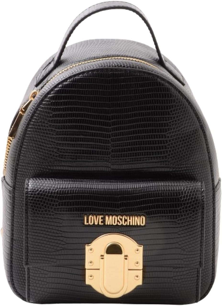 Rucsac Love Moschino pentru femei Jc4299pp0gku000, negru, mărime unică Genti Femei Naty Shop Titlu implicit