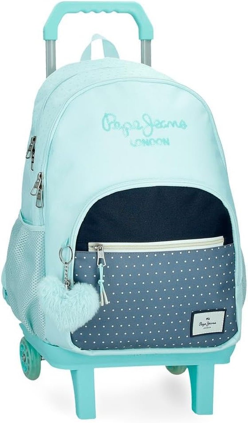 Rucsac școlar Pepe Jeans Dalma Rucsac pentru copii confecționat din poliester, curele late și reglabile care se ajustează, buzunar frontal. De la Joumma Bags Rucsacuri si ghiozdane premium Naty Shop Rucksack 45 + Wagen