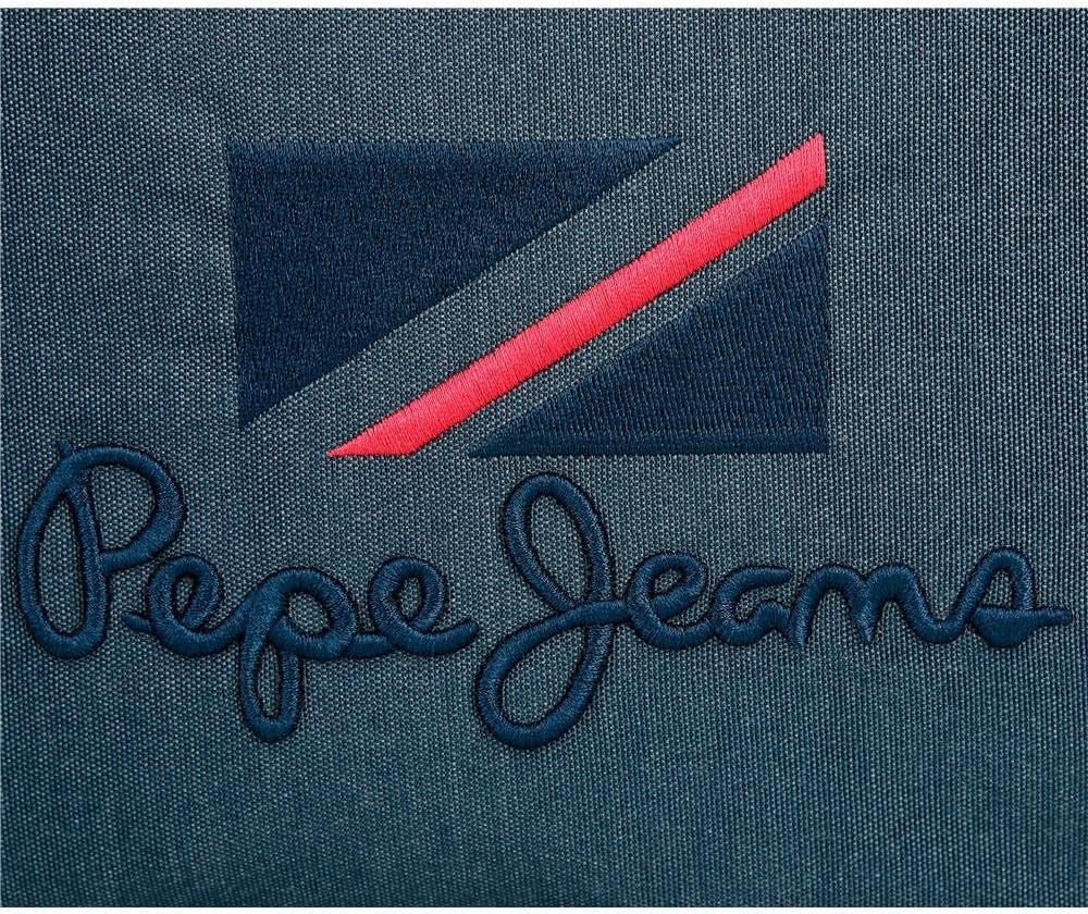 Rucsac școlar Pepe Jeans Kay cu două compartimente Albastru 30x40x13 cm Poliester 15,6L Rucsacuri si ghiozdane premium Naty Shop