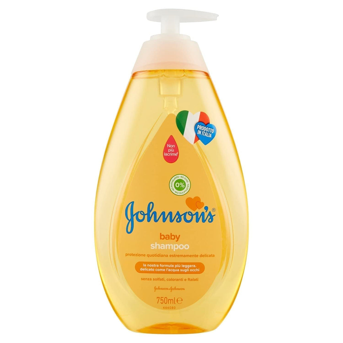 Șampon pentru copii Johnson's & Johnson, 750 ml Copii - Baie si Skincare Naty Shop 750 Ml (1 pachet) înflorit