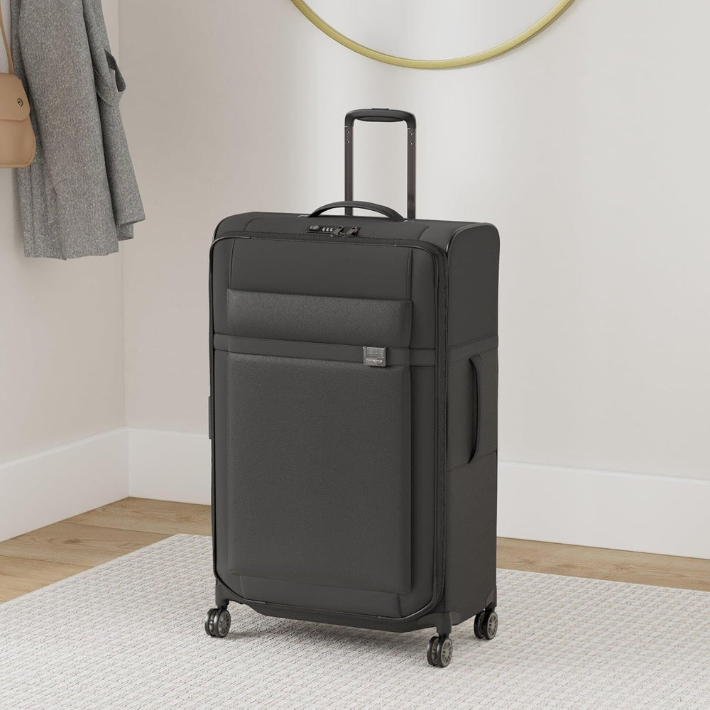 Samsonite Airea - Spinner L Expandable, Valiză, 78 cm, 111.5/120 L, Negru (Negru) Bagaje și echipament de călătorie Naty Shop