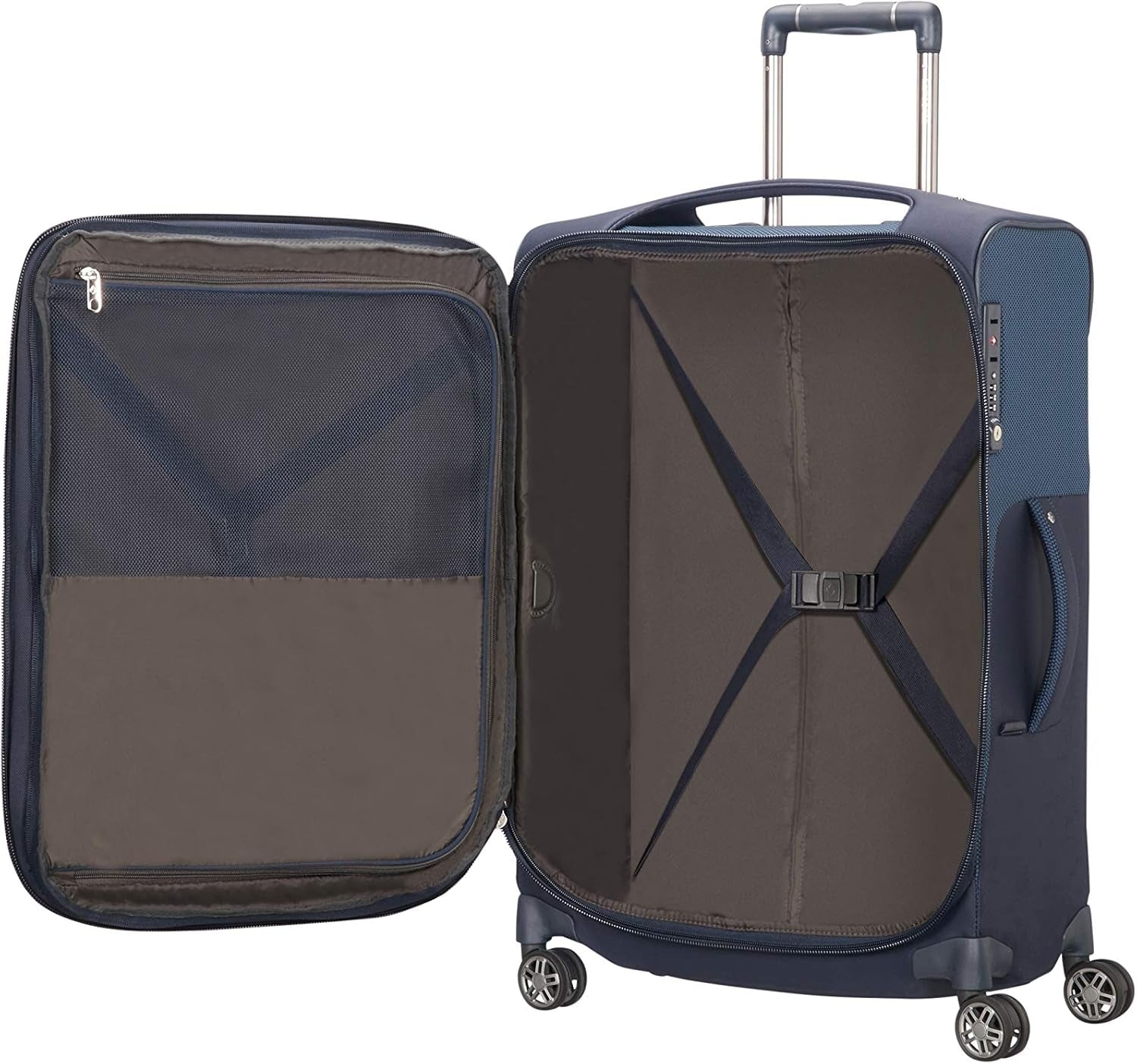 SAMSONITE B-Lite Icon - Spinner 71/26 expandabil 83L, 2.6 KG, albastru închis Bagaje și echipament de călătorie Naty Shop