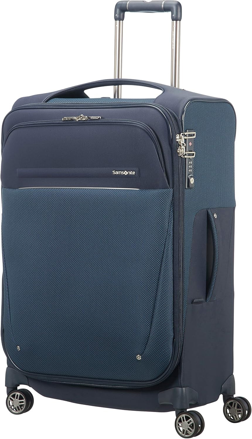 SAMSONITE B-Lite Icon - Spinner 71/26 expandabil 83L, 2.6 KG, albastru închis Bagaje și echipament de călătorie Naty Shop Albastru (albastru închis) M (63 Cm - 62 L)
