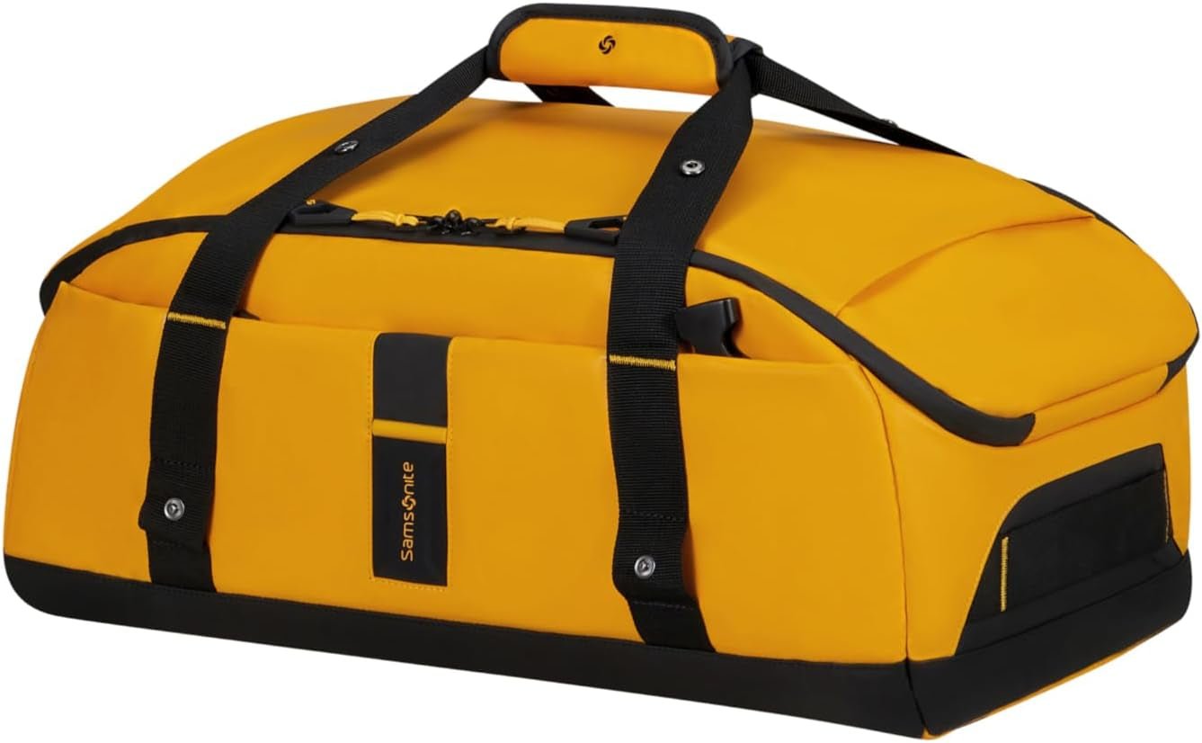 Samsonite Paradiver Light - Rucsac M, 40 cm, 16 l, Negru (Negru) Bagaje și echipament de călătorie Naty Shop Galben Geantă de voiaj/rucsac 55 Cm