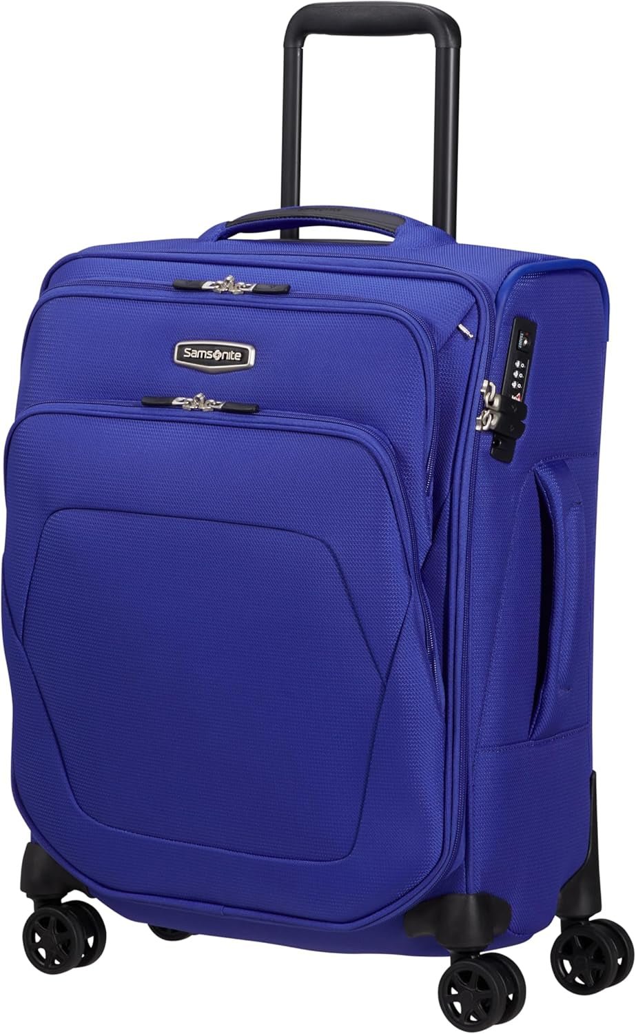 Samsonite Spark SNG ECO - Geantă cosmetică, 30 cm, 7 l, negru (Eco Black) Bagaje și echipament de călătorie Naty Shop Albastru nautic Spinner 55/20 Lungime 40 cm