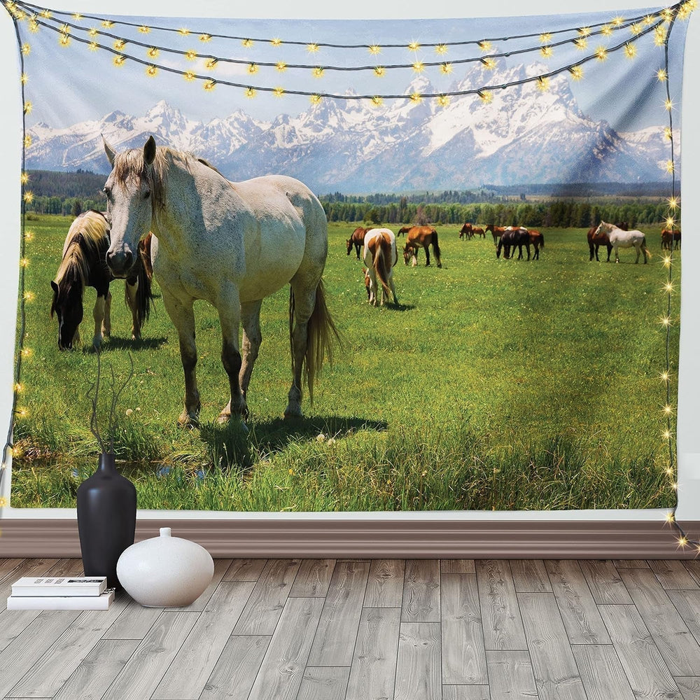 Tapiserie abakuhaus wanderlust harta animala lumii desene Casa - Accesorii si Decoratiuni Naty Shop Salutări alb 230L X 140B Cm