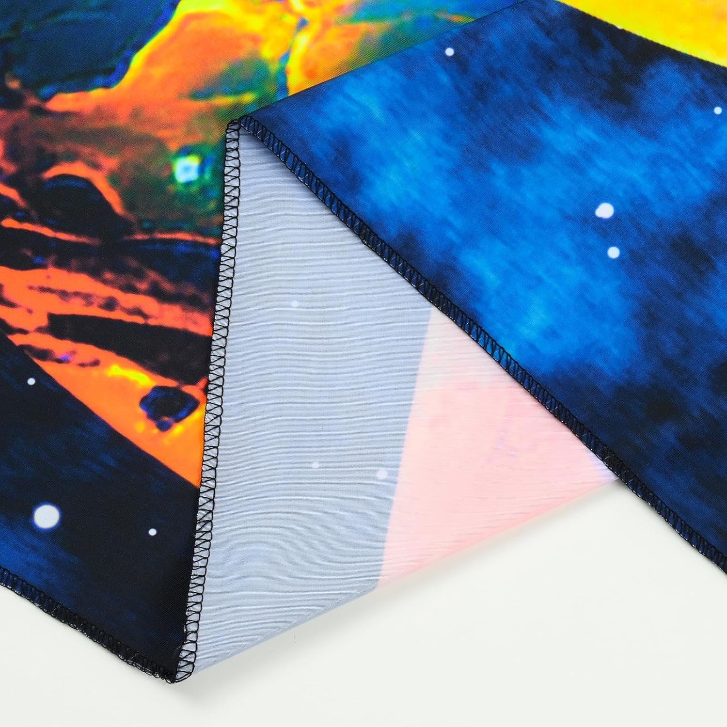 Tapiserie alishomtll black light astronaut mushroom fluorescent botanical Casa - Accesorii si Decoratiuni Naty Shop