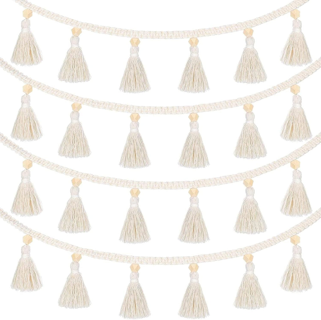 Tapiserie bucati franjuri ghirlanda banner bumbac tesute Casa - Accesorii si Decoratiuni Naty Shop Default Title