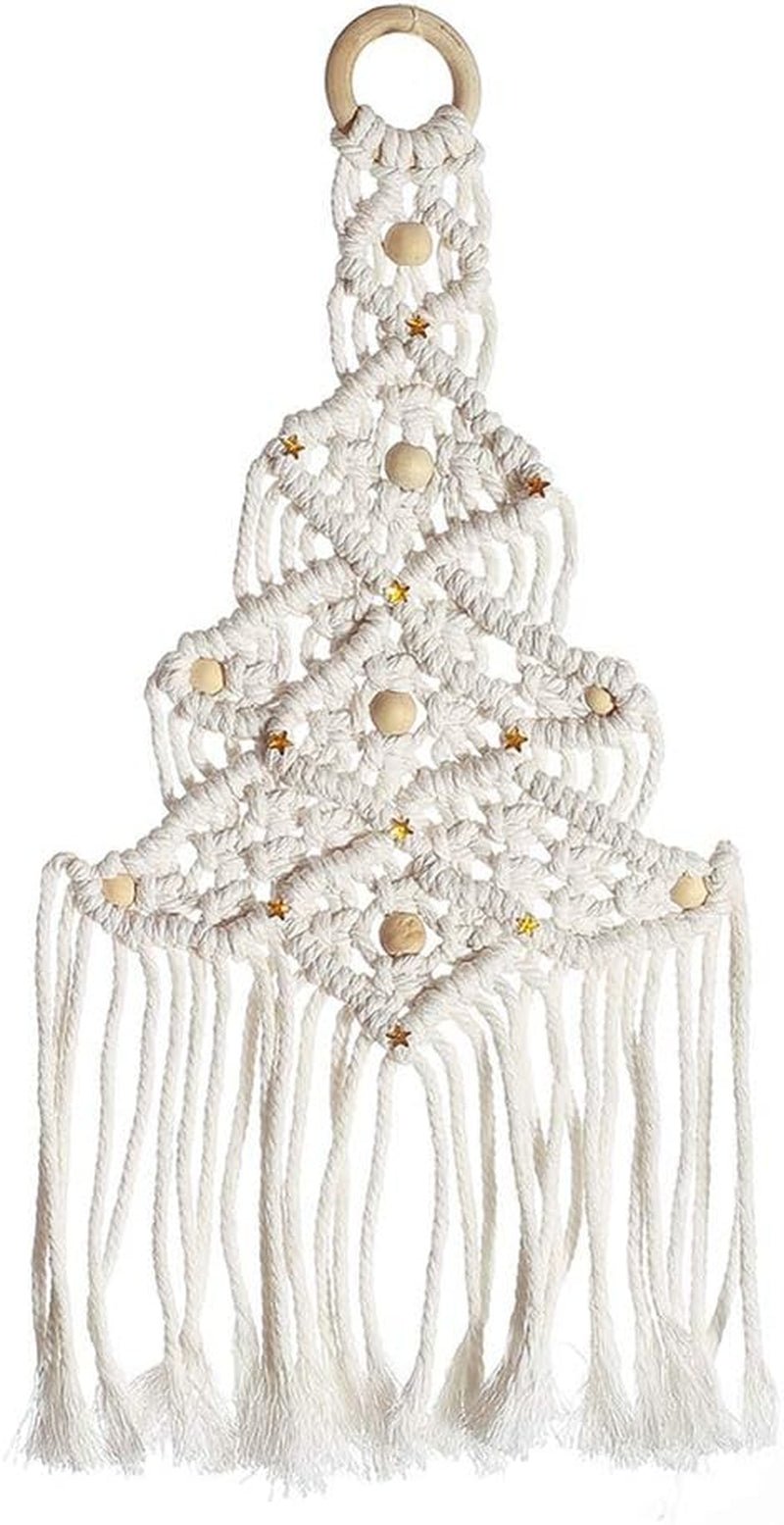 Tapiserie deco dreamcatcher tesute decorare peretelui alb Casa - Accesorii si Decoratiuni Naty Shop Pom de Crăciun