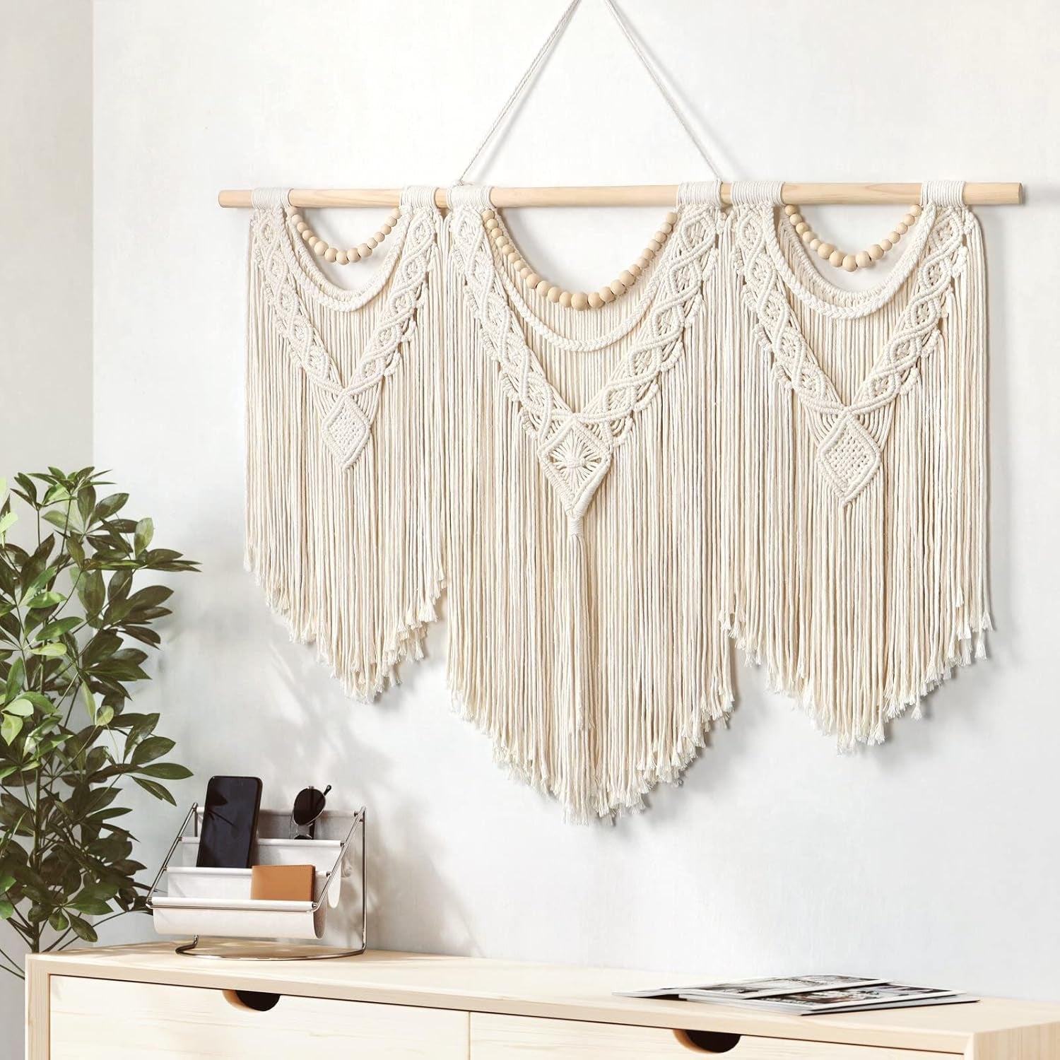 Tapiserie dremisland mare deco tesute bej Casa - Accesorii si Decoratiuni Naty Shop