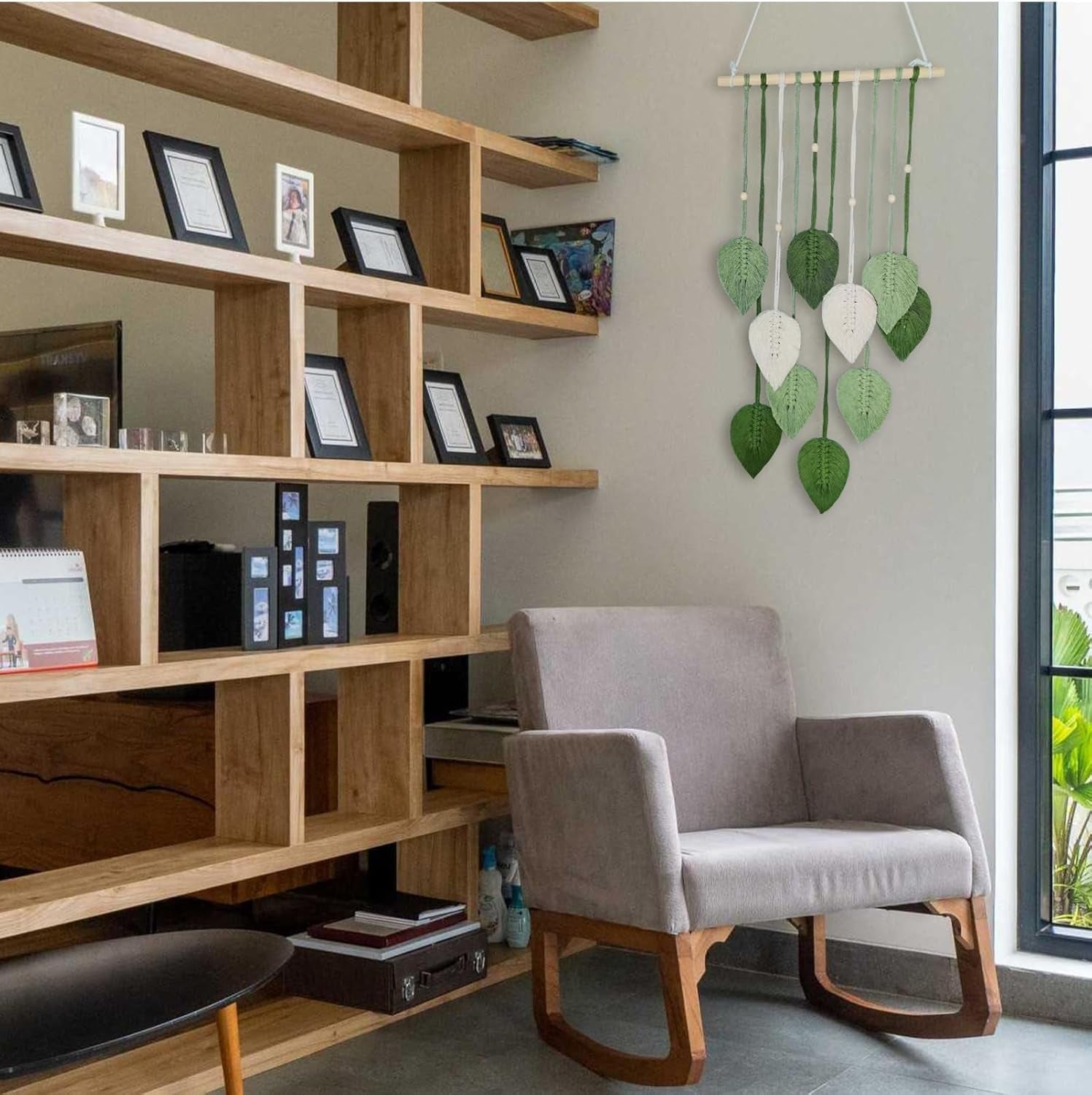 Tapiserie frunze handmade carlig camera Casa - Accesorii si Decoratiuni Naty Shop