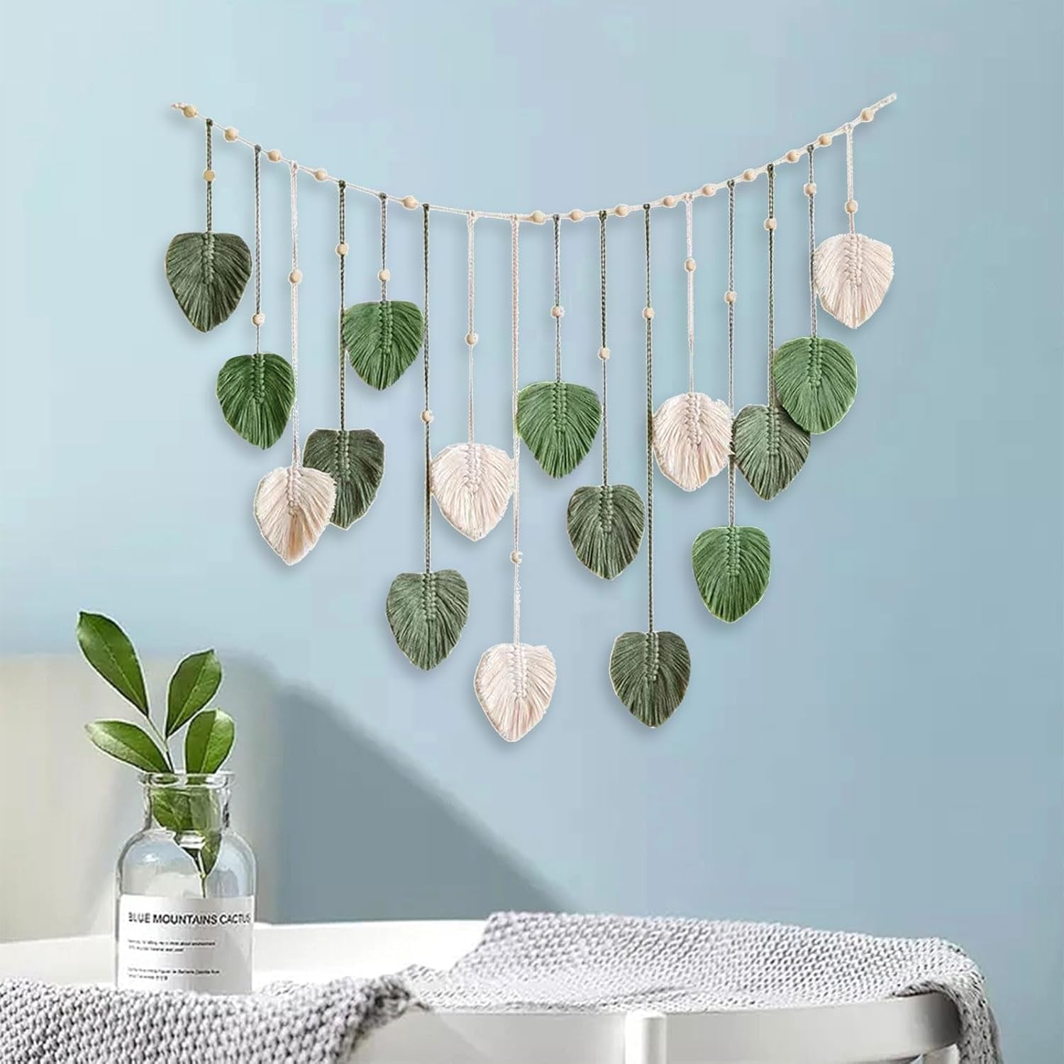 Tapiserie frunze mare tesute femei camera pepiniera Casa - Accesorii si Decoratiuni Naty Shop