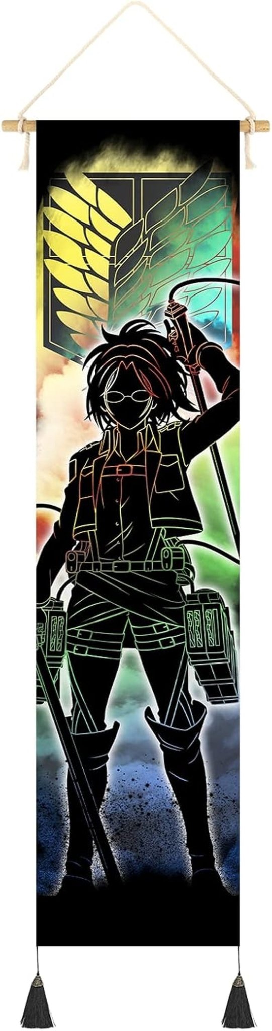 Tapiserie hanging canvas wall art pictura caractere japoneze Casa - Accesorii si Decoratiuni Naty Shop Stil-D